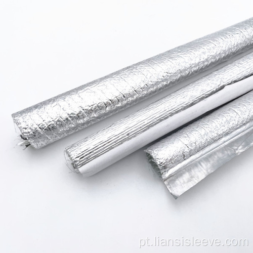 Manga de fibra de fibra de alumínio para proteção contra cabos